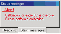 ZGM1120 Glossmeter calibration prompt