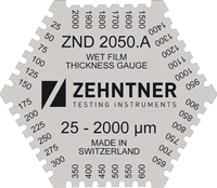 ZND 2050 Wet film thickness gauge