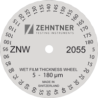 ZNW 2055 Wet film thickness wheel