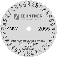 ZNW 2055 Wet film thickness wheel