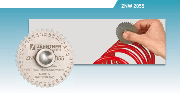 ZNW 2055 Wet film thickness wheel