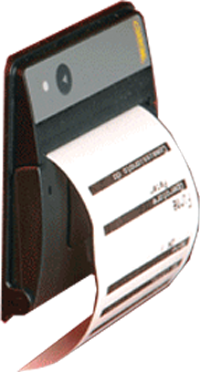 built-in thermal printer